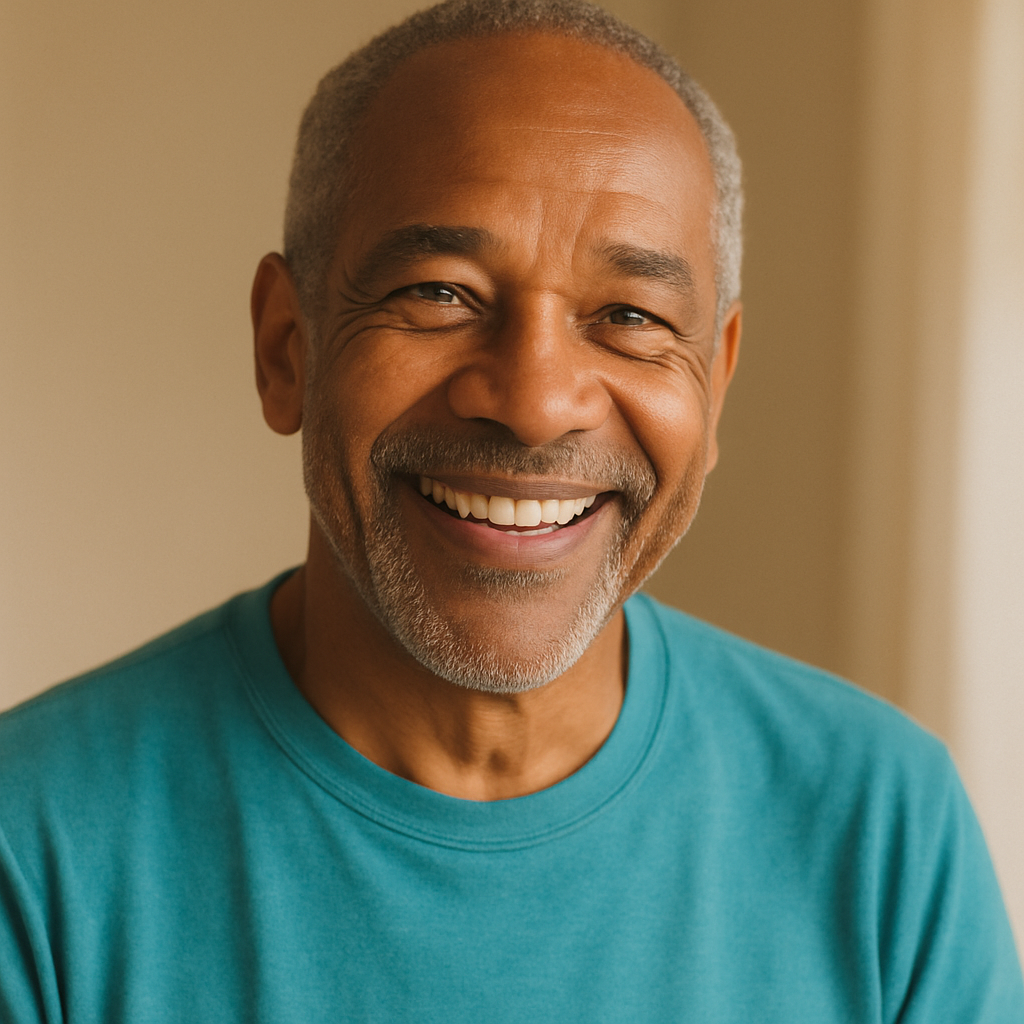Smiling man in his 60s — member of The Oxfordshire Dating Site